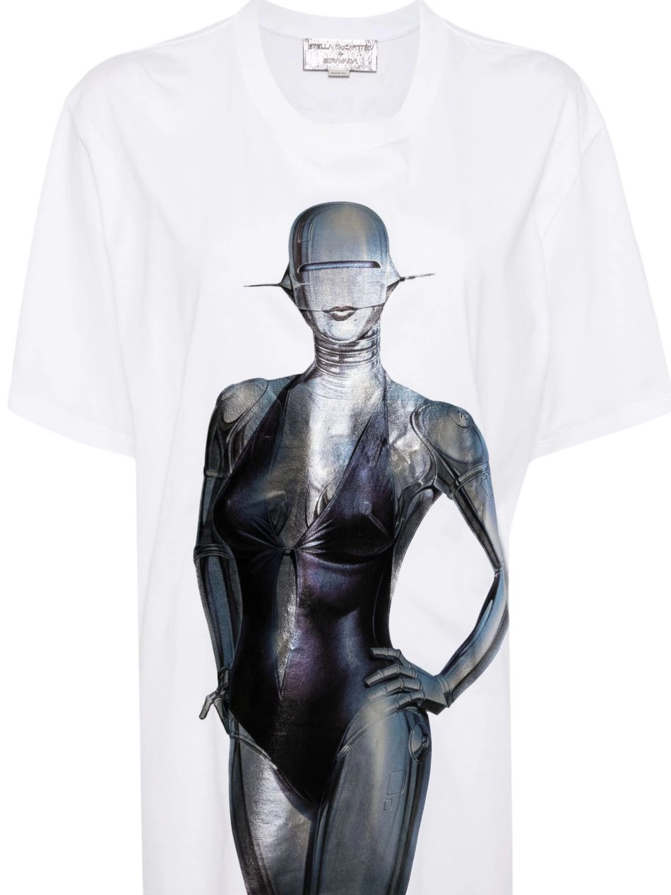 Affordable x T-shirt McCartney Women Robot Sorayama Sexy cotton Stella 0718